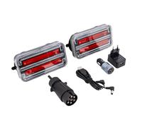 TT TECHNOLOGY TT.12028B-DI kabellose LED Rückleuchten Set 12-24 V für Anhänger