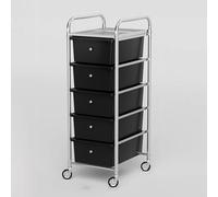 TT-YEC Chariot De Rangement Mobile Grande Capacité, Étagère De Rangement Pour Salon De Coiffure Avec 4 À 20 Tiroirs, Armoire De Rangement À Roulettes Pour Salon De Beauté,5 drawers b