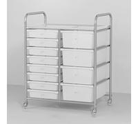 TT-YEC Chariot De Rangement Mobile Grande Capacité, Étagère De Rangement Pour Salon De Coiffure Avec 4 À 20 Tiroirs, Armoire De Rangement À Roulettes Pour Salon De Beauté,12 drawers c