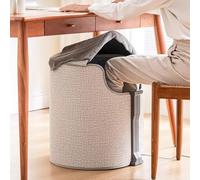 TT-YEC Couvre-Pieds Chauffants Électriques Pliables À 360° Entièrement Fermés, Avec Une Couverture Douce, Un Petit Radiateur D'appoint, Une Minuterie Et 5 Réglages De Température.