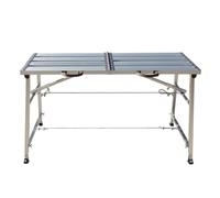 TT-YEC Échafaudage Pliant En Alliage En Aluminium Épaissi, Réglable À La Hauteur, Avec Des Pieds Non Glissés, Tabouret Portable En Service Lourd, Capacité De Chargement De 200 Kg,C is 120cm long