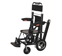 TT-YEC Fauteuil Roulant Électrique Monte-Escaliers 250 W En Alliage D'aluminium Avec Batterie Lithium Rechargeable Amovible 29 V 13 A, Pliable Et Léger.,A
