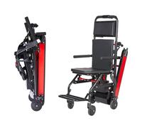 TT-YEC Monte-Escalier Mobile Et Pratique Pour Fauteuil Roulant, Cadre En Alliage D'aluminium, Fauteuil Roulant Électrique Pour Monter Les Escaliers, Pliable Tout-Terrain