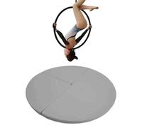 TT-YEC Tapis Antichute pour Pole Dance De 47,24 À 78,74 Pouces, Matériau en Mousse EPE De 10 Cm D'épaisseur, Tapis De Protection pour La Danse À Domicile, Surface De Danse en PU,C l120cm/47.24in