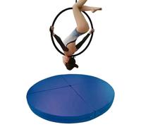 TT-YEC Tapis Antichute pour Pole Dance De 47,24 À 78,74 Pouces, Matériau en Mousse EPE De 10 Cm D'épaisseur, Tapis De Protection pour La Danse À Domicile, Surface De Danse en PU,D l160cm/62.99in