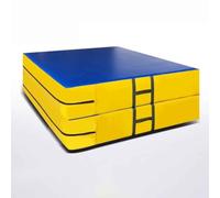 TT-YEC Tapis De Gymnastique Pliable Antichute, Tapis De Sol Épais Haute Densité, Tapis De Sport Polyvalent, Tapis De Yoga Antichute, Adapté À La Lutte Et À La Gymnastique Acrobatique,Thickness 50cm