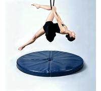 TT-YEC Tapis De Pole Dance en PU Anti-Chute, Tapis De Protection Pliable pour Pole Dance, 5 Cm D'épaisseur, Tapis De Danse Portable, Adapté Au Yoga À Domicile,C l200cm/78.74in