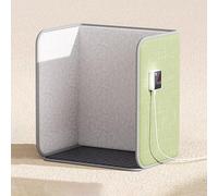 TT-YEC Un Radiateur Enveloppant Sous Le Bureau, Un Petit Chauffe-Pieds Personnel Avec 6 Réglages De Température, Un Arrêt Automatique Après 7 Heures Et Une Couverture Douce Intégrée.,B