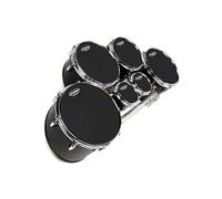 Accessoire Percussions et Batteries Evans TT06MXB - Peau ténor pour fanfare noire MX, 6 pouces