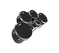 Evans TT08MXB - Peau ténor pour fanfare noire MX, 8 pouces