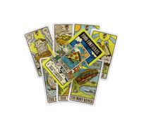 (TT115) Jeu de cartes de tarot du Cercle de la Vie, édition anglaise, Oracle Board, jeu d'encre