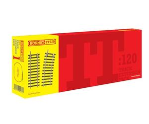 TT120 Hornby TT8030 TT Gauge Track Pack 1 - Pièces supplémentaires pour modélisme ferroviaire, pièces de Voie de Train Jouet, Comprend : 1 x TT8008, 1 x TT8007, 5 x TT8002, 1 x TT8010 - Loisirs pour