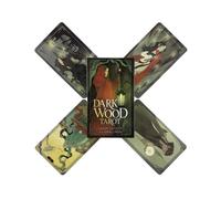 (TT120) Jeu de cartes Tarot au pays des merveilles Oracle de Noël Visions anglaises Édition divinatoire