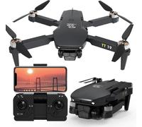 TT19 Drone avec 5G WiFi FPV Evitement d'obstacles GPS RC Quadcopter 1080P HD Camera Moteur sans balais Flux optique pour débutants