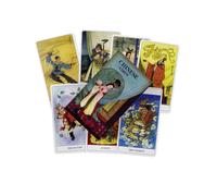 (TT250) Chubby Bun Rabbit Tarot Cards Ver.2 Divination Deck English Versions Edition Oracle Board Playing