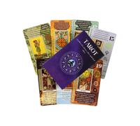 (TT305) Cartes de tarot Golden Dore Botticelli, jeu de divination, édition anglaise, Oracle Board Playing