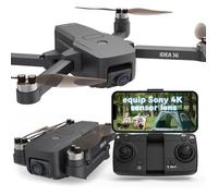 TT36 Drone avec caméra 4K, GPS Auto Return Brushless Motor UVA, Follow Me 5G WiFi FPV RC Quadcopterfor Beginner