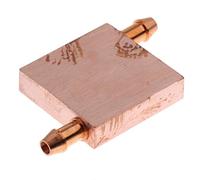 TT4040B Bloc de refroidissement à eau en cuivre pour radiateur liquide CPU 40 x 40 mm refroidissement haute performance