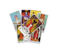 (TT49) Cartes de tarot de sorcière moderne Jeu de divination Versions anglaises Édition Oracle Board