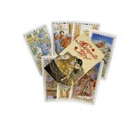 (TT56) Jeu de cartes de tarot romantique, jeu de divination, édition anglaise, Oracle Board, pour
