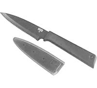 Tta-Kuhn Rikon Colori+ Couteau D'office Dentelé, Gris