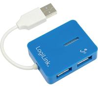 TTA-LogiLink Smile Hub USB 2.0 4 Ports Bleu
