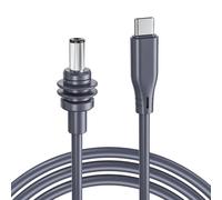 TTA-Starlink Câble d'alimentation Mini USB-C vers CC, 100 W, entrée USB Type-C vers câble de charge étanche avec fiche creuse 18 AWG, 60 W + source PD 28V PPS et 20V PD (3M/9.42FT)