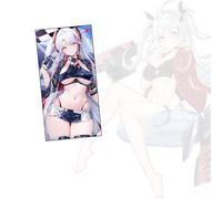 TTAHL Serviettes de Plage Azur Lane Prinz Eugen Serviette de Plage Anime Serviette à séchage Rapide Serviette de Bain Anime