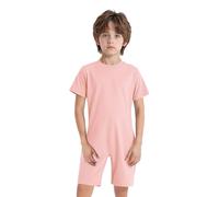 TTAO Combinaison de Soin Unisexe Garçon Grenouillère Pour Patients Handicapés Pyjama de Santé 100% Coton avec Fermeture Eclair Dans le Dos Tenue Adaptée 3-16 Ans Rose 9-10 ans
