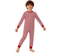 TTAO Combinaison de Soins Unisexe Enfant Grenouillère Pour Patients Handicapés Pyjama Une Pièce avec Fermeture Eclair Dans le Dos Vêtements Adaptés 5-16 Ans Rouge A 9-10 ans