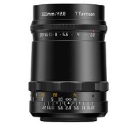 TTArtisan Objectif à Corps métallique F2.8 (Bubble Bokeh) 100 mm Compatible avec Monture M42 - Noir