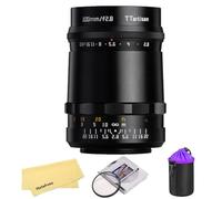 Ttartisan 100Mm F2.8 Soap Bubble Bokeh Cadre Complet Cliqueté Sur L'Ouverture M42-Monte Avec Un Adaptateur Full Metal Corps Lens Pour Les Caméras M42-Mount Avec Filtre À Objectif Mcuv Et Sac D'Objecti