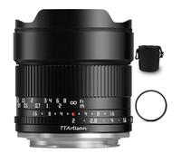 TTARTISAN 10mm F2 Objectif ultra large à grande ouverture APS-C, mise au point manuelle pour Sony E-Mount A5000 A5100 A6000 A6100 A6300 A6400 A6500 A6600 NEX-3 NEX-3N NEX-3R NEX-5T NEX-5R NEX-5 NEX-5N