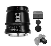 TTArtisan 17 mm F1.4 Objectif à Mise au Point Manuelle APS-C Compatible avec Les appareils Photo à Monture FX X-A1 X-M1 X-H1 X-T1 X-PRO1 X-E1 XS10 et Plus