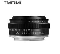 TTArtisan 25mm F2 APS-C MF Portrait photographie objectif d'appareil photo pour Sony A6000 A7RIII A7S Fuji XT30 XT-100 Nikon ZFC Z5 M43 monture 25mm F2.0