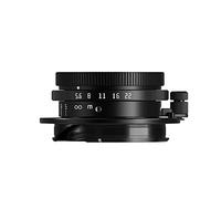 TTARTISAN 28mm F5.6 Objectif d'appareil Photo en Laiton Noir Longueur hyperfocale Mise au Point Manuelle pour Leica M-Mount Objectif d'appareil Photo Ultra Fin et Vintage (Noir à Laiton)