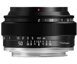 TTARTISAN 50mm f/2.0 Noir Sony E