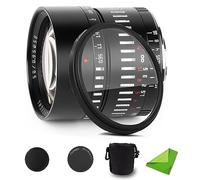 TTArtisan 50mm F0.95 f/0.95 E-Mount Manuel Fixe APS-C Objectif Portrait pour Sony E-Mount Caméras A6000 A6100 A6300 A6400 A6500 A6600 NEX-3 NEX-3N NEX-3R NEX-5T NEX-5R NEX-5 NEX- 5N NEX-7