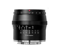 TTArtisan 50mm F1.2 APS-C Large Ouverture Manuelle Focus lentille Fixe Compatible avec Canon M Mount