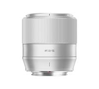 TTARTISAN 56mm F1.8 Objectif Auto Focus APS-C pour Monture Sony E Objectif léger en métal pour Appareil Photo permettant Le Suivi des Yeux (Argent)