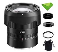 TTArtisan 75mm F2 f/2 Z-Mount Objectif de Photographie STM à Mise au Point Automatique Plein Format pour Nikon à Monture Z appareils Photo Z5 Z6 Z7 Z6II 6III Z7II Z9 Z8 ZF Z50 ZFC Z30 avec Filtre d'o