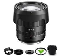 TTArtisan 75mm F2 Monture X Autofocus STM Objectif à focale Fixe pour Fujifilm à Monture X appareils Photo X-M5 X-H1 X-H2 X-H2S X-T1 X-T10 X-T2 X-T20 X-T3 X-T30 X-T30II X-T4 X-T5 X-T50 X-Pro2 X-Pro3
