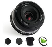TTArtisan AF 27 mm F2.8 f/2.8 Z-Mount APS-C Auto Focus STM Objectif à Grande Ouverture pour Nikon Z-Mount Cameras Z5 Z6 Z7 Z6II Z7II Z9 Z50 ZFC Z30 avec Filtre d'objectif - Noir