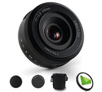 TTArtisan AF 27mm F2.8 f/2.8 E-Mount APS-C Auto Focus STM Objectif à Grande Ouverture pour Sony E-Mount Cameras A5100 A6100 A6300 A6400 A6500 A6600 NEX-5T NEX-5 NEX-5N NEX-7 NEX5C ZV- E10 FX30 -Noir