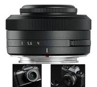 TTArtisan AF 27mm F2.8 XF Objectif pour appareils Photo FX Mount X-A1 X-A10 X-M1 X-T1 X-T10 X-T100 X-PR01 X-PR03 X-E1 et Plus.(Titane)