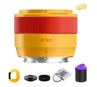 TTArtisan AF 35mm F1.8 II Auto Focus Lens APS-C Compatible with Sony E-Mount A6000 ZV-E10 A6100 A6400 A6600 NEX-3 NEX-3N NEX-3R NEX-5T NEX-5R NEX-5 NEX-5N NEX-7 (Orange)
