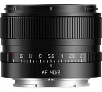 TTArtisan AF 40mm F/2 Nikon monture Z noir | ✅ Livraison gratuite à partir de 100 €