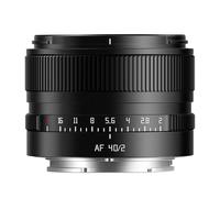TTARTISAN AF 40mm F2 Objectif Plein Format Mise au Point Automatique Poids léger Objectif Polyvalent (pour Sony E)