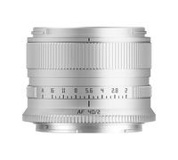 TTARTISAN AF 40mm F2 Objectif Version argentée Plein Format Mise au Point Automatique Promenade Autour de l'objectif Conception légère (pour Nikon Z)