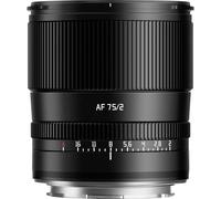 TTArtisan AF 75 mm F2 Objectif autofocus plein cadre compatible avec les appareils photo système de montage L T, TL, TL2, CL Panasonic S1/S1M/S1R/S1RM/S1H/S1K/S5/S5K/S5C Sigma FP, FPL